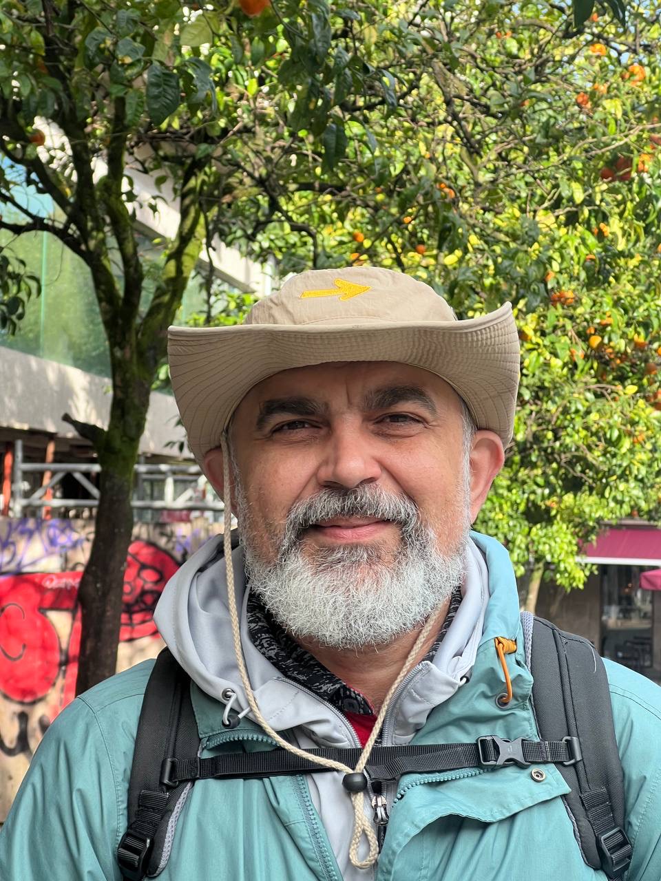 Andrii Lukash, local gardener